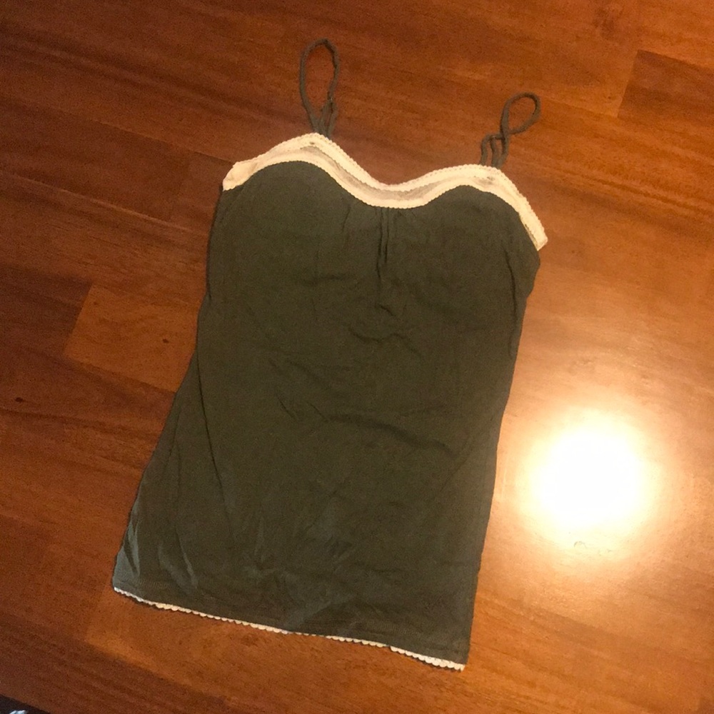 Olive Green cami tank